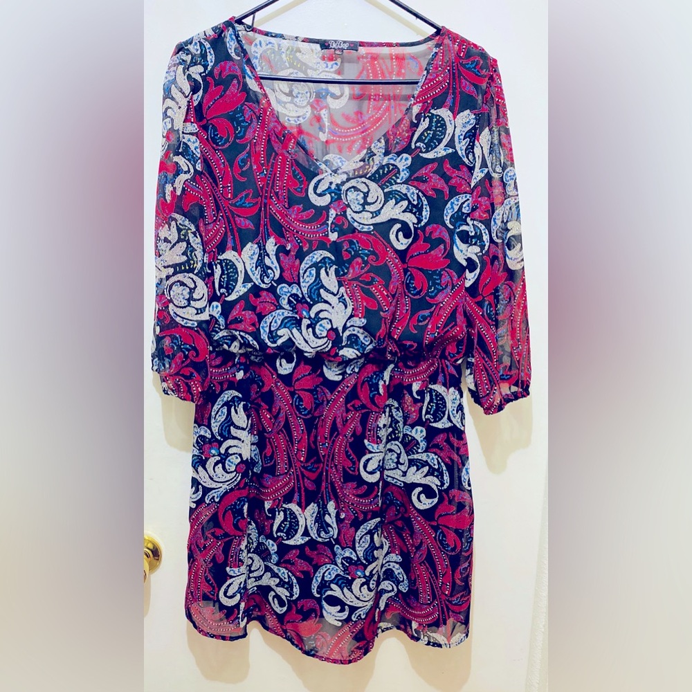 BeBop Dress, Mid Sleeve, Above Knee